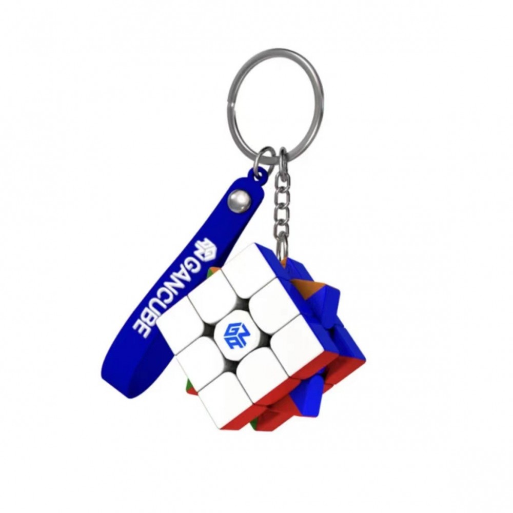 Gan Keychain 3 cm stickerless | Брелок Кубик Рубика 3x3 Ган без наклеек