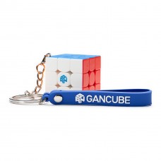 GAN Keychain 3 cm stickerless | Брелок Кубик Рубика 3x3 Ган без наклеек