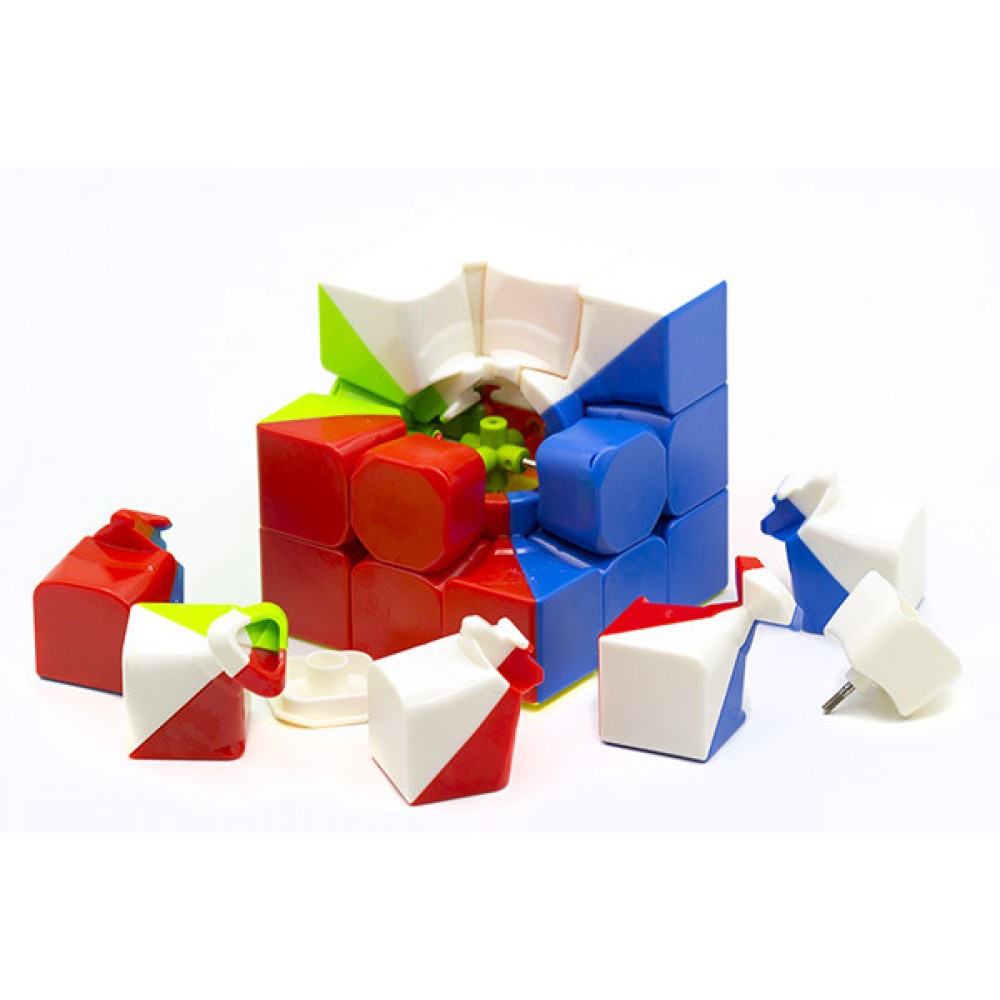 Кубик Рубика 3х3 QiMeng Plus 9.0 cm stickerless | Большой Кубик 9 см без наклеек
