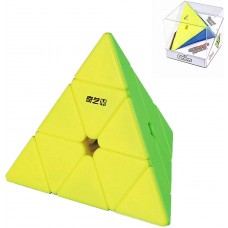 QiYi Pyraminx MS Magnetic stickerless | Пирамидка магнитная 3х3 без наклеек