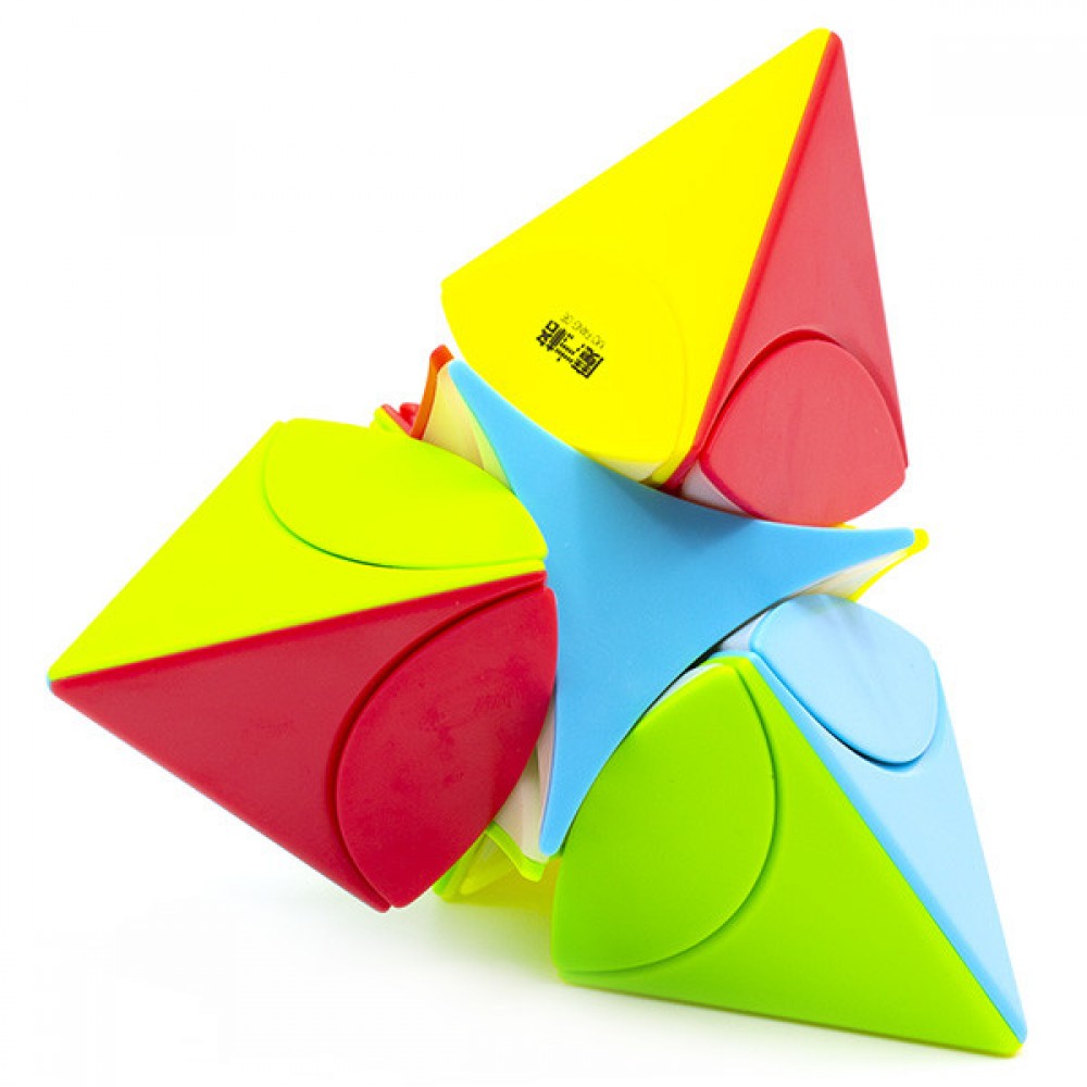 QiYi Coin Tetrahedron stickerless | Пирамидка