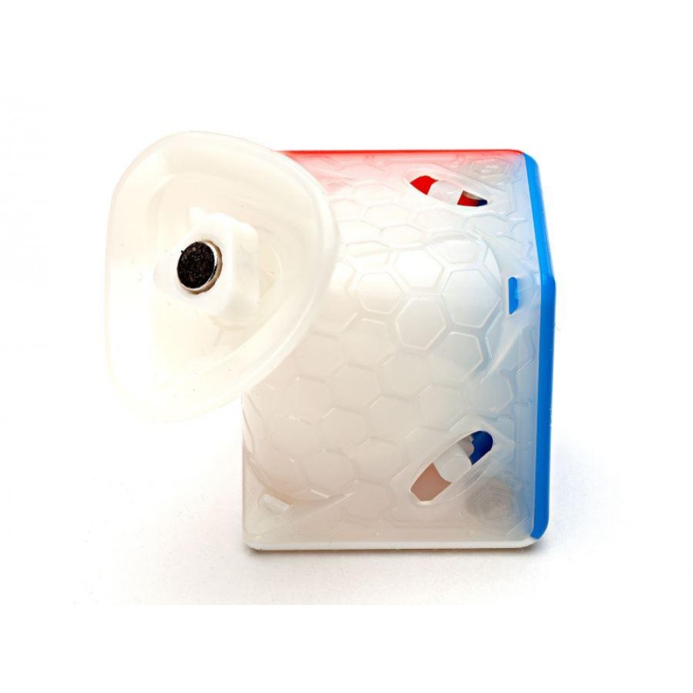 Кубик Рубика 3х3 GAN 11 M Pro Frosted primary stickerless | Ган 11 М премиальный пластик магнитный