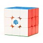 Кубик Рубіка 3х3 GAN 11 M Pro Frosted primary stickerless | Ган 11 М преміальний пластик магнітний