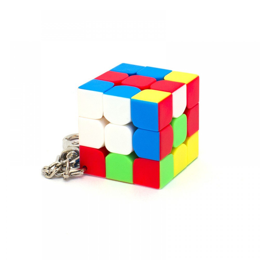 QiYi Mofangge plane keychain | Брелок Кубик Рубика 3х3 цветной