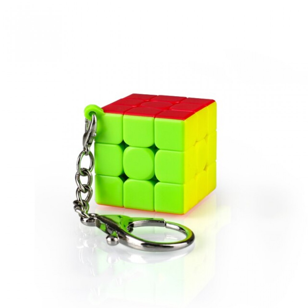 QiYi Mofangge plane keychain | Брелок Кубик Рубика 3х3 цветной