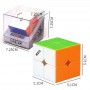 Кубик Рубика 2х2 QiYi MS magnetic stickerless | Магнитный кубик 2х2 без наклеек