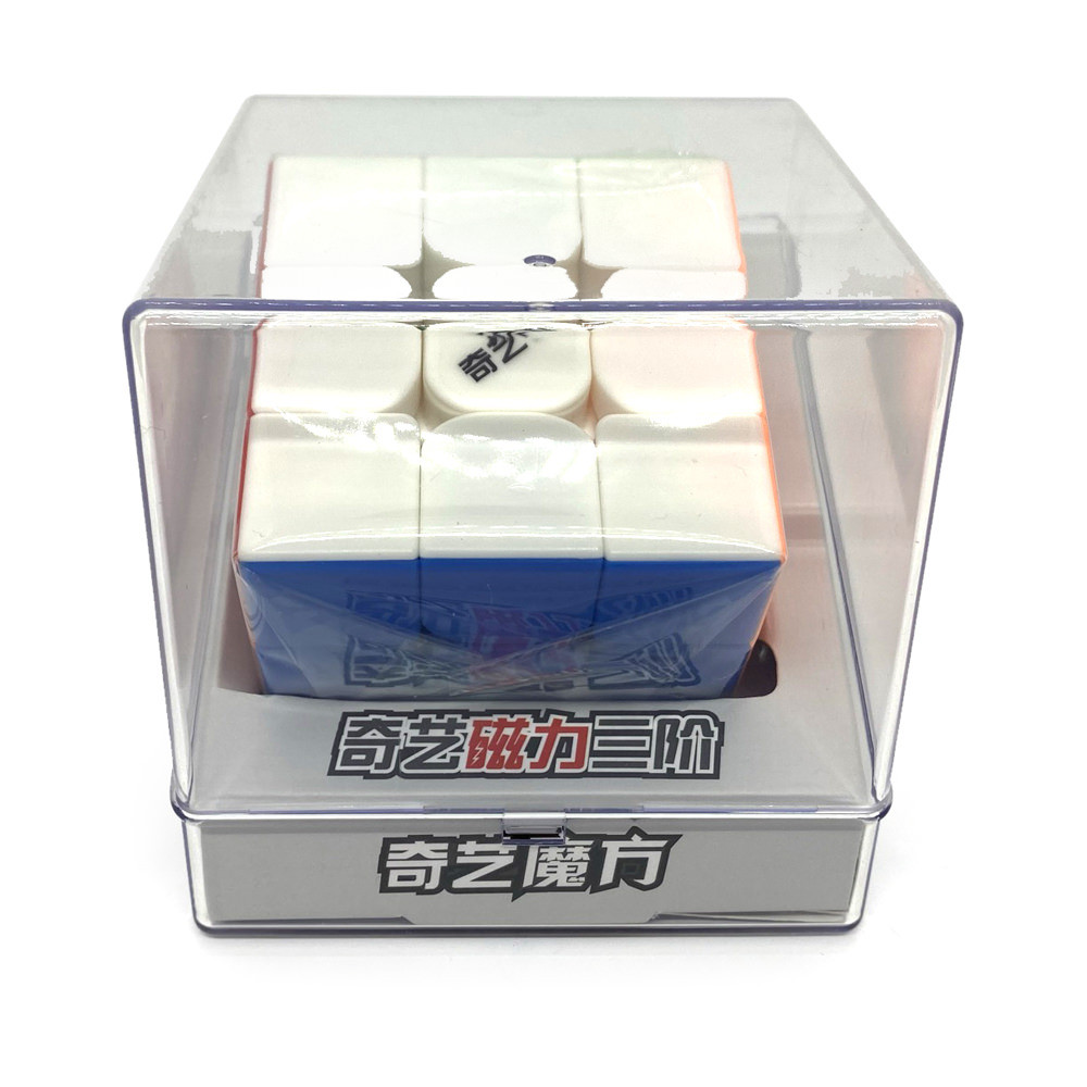 Кубик Рубіка 3х3 QiYi MS magnetic stickerless | Магнітний кубик 3х3 без наліпок
