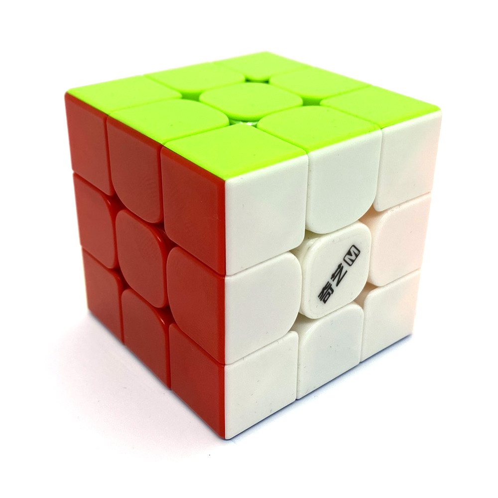 Кубик Рубіка 3х3 QiYi MS magnetic stickerless | Магнітний кубик 3х3 без наліпок