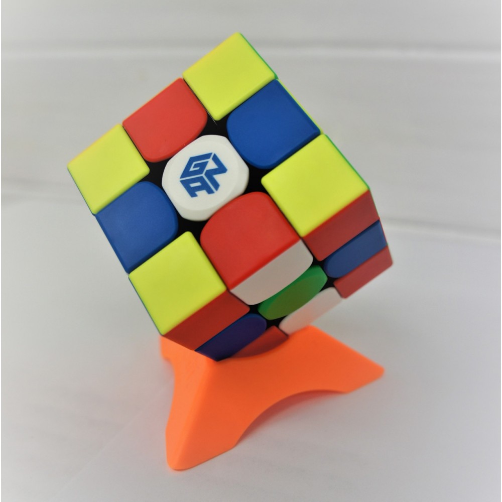 Кубик Рубика 3х3 GAN 354 V2 M IPG with GES stickerless | Ган магнитный айпиджи + Гайки
