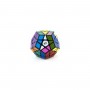 QiYi Qiheng Megaminx black | Мегамінкс чорний з кольоровими наклейками