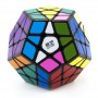 QiYi Qiheng Megaminx black | Мегамінкс чорний з кольоровими наклейками