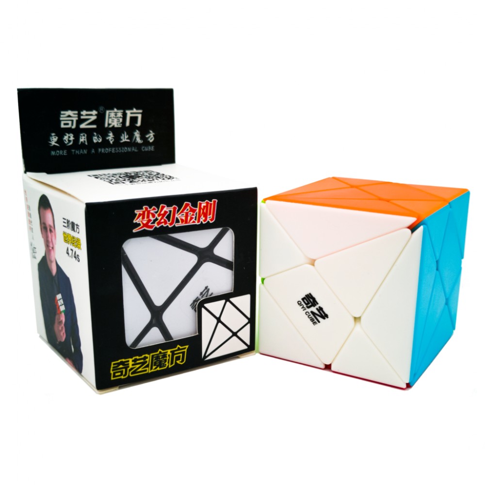 QiYi MoFangGe Axis Сube color | Аксис куб Кийи без наклеек