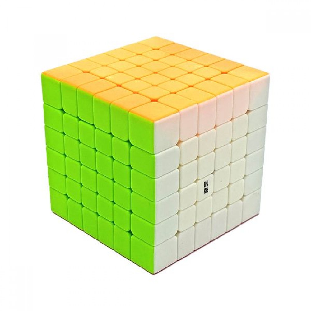 Кубик Рубика 6х6 QiYi QiFan S2 stickerless | Кубик Кийи 6х6 С2 цветной