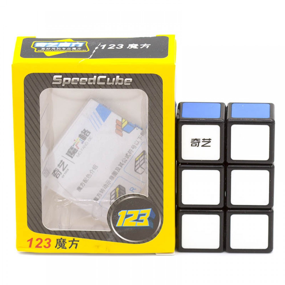 QiYi MofangGe 1x2x3 Cube black | Кубоид 1х2х3 чёрный