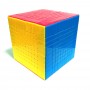 Кубик Рубика 10х10 MoYu Meilong MF10 color | МоЮ Мейлонг МФ10 без наклеек