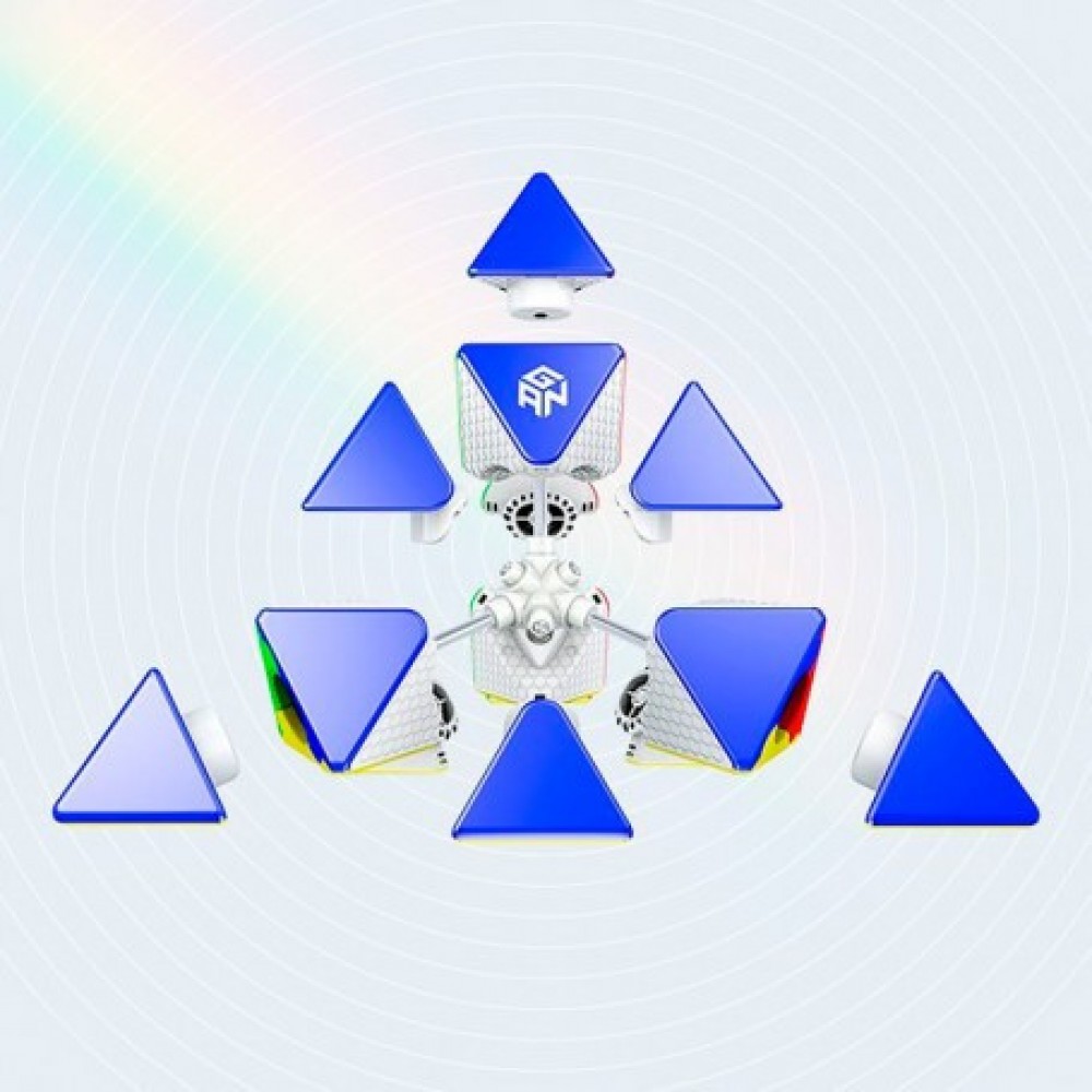 Gan Pyraminx M Explorer stickerless | Пирамидка Ган без наклеек