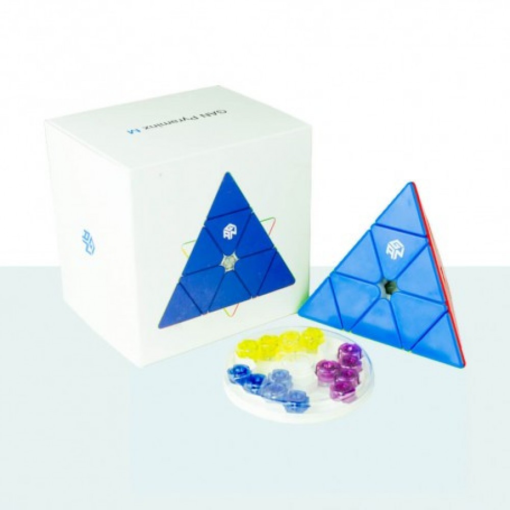 Gan Pyraminx M Explorer stickerless | Пирамидка Ган без наклеек