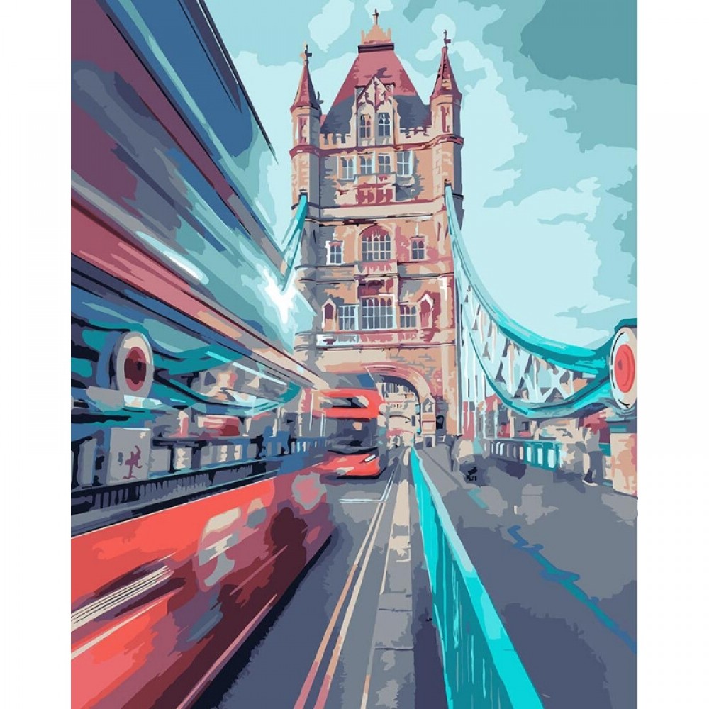 Картина по номерам Динамический Лондон(КНО3570)40х50 см арт. КНО3570 ISBN 4823104318781