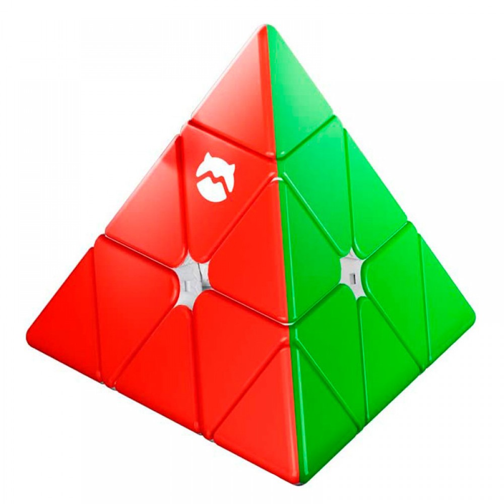 Gan Monster Go Pyraminx stickerless | Пірамідка Ган Монстр Гоу 3х3