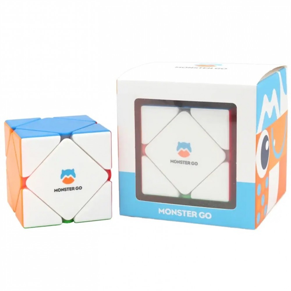 Gan Skewb Monster Go color | Скьюб Ган Монстр Го без наклеек