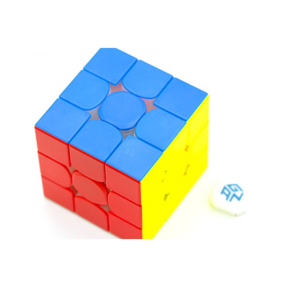 Кубик Рубіка 3х3 Кубик Рубіка 3х3 GAN 11 M Pro Soft Texture primary | Ган 11 М Про без наліпок преміальний пластик усередині