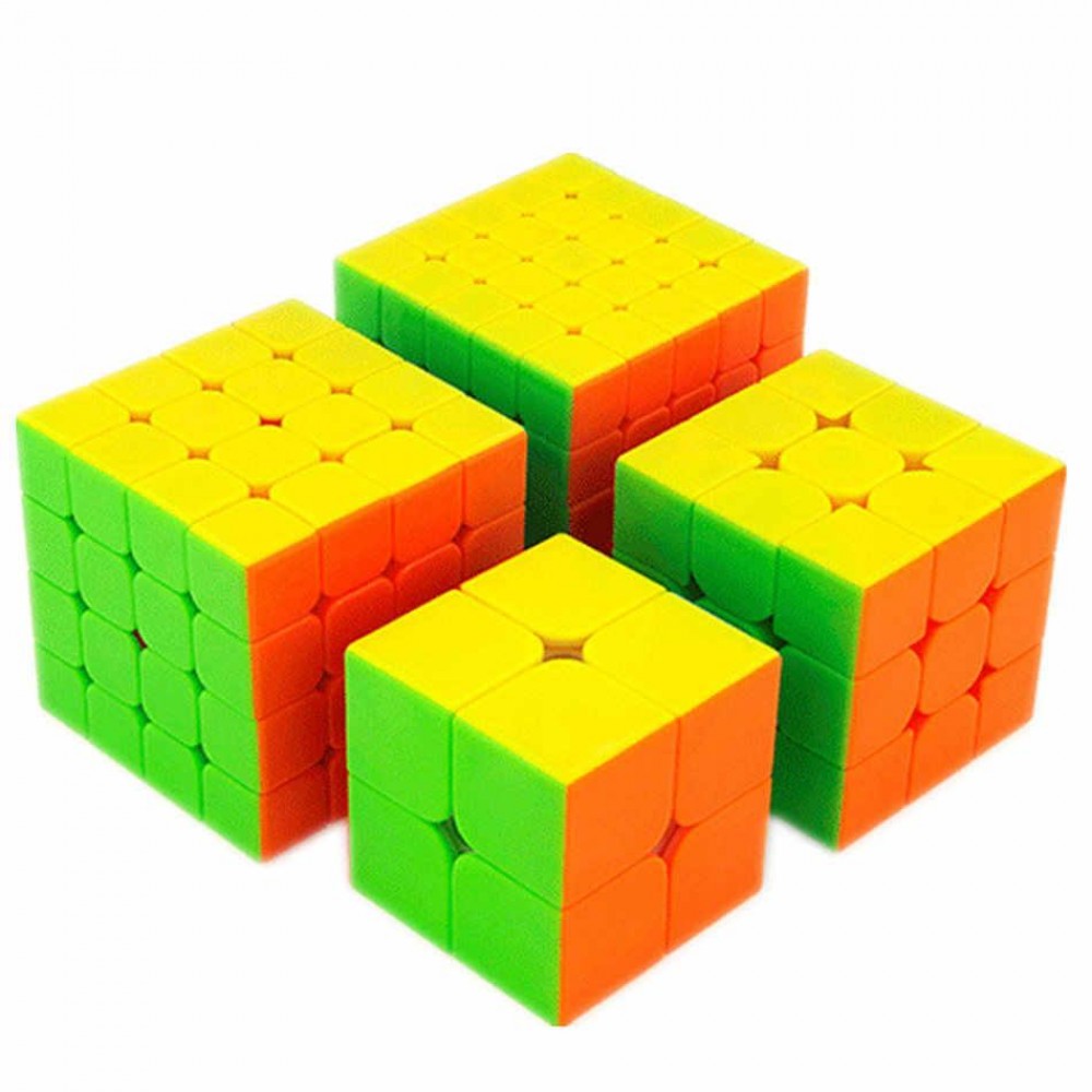 Meilong MoYu Gift Pack stickerless | Подарунковий набір кубиків МоЮ (2х2 - 5х5) без наліпок) арт. MF9317