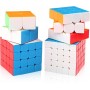 Meilong MoYu Gift Pack stickerless | Подарунковий набір кубиків МоЮ (2х2 - 5х5) без наліпок) арт. MF9317
