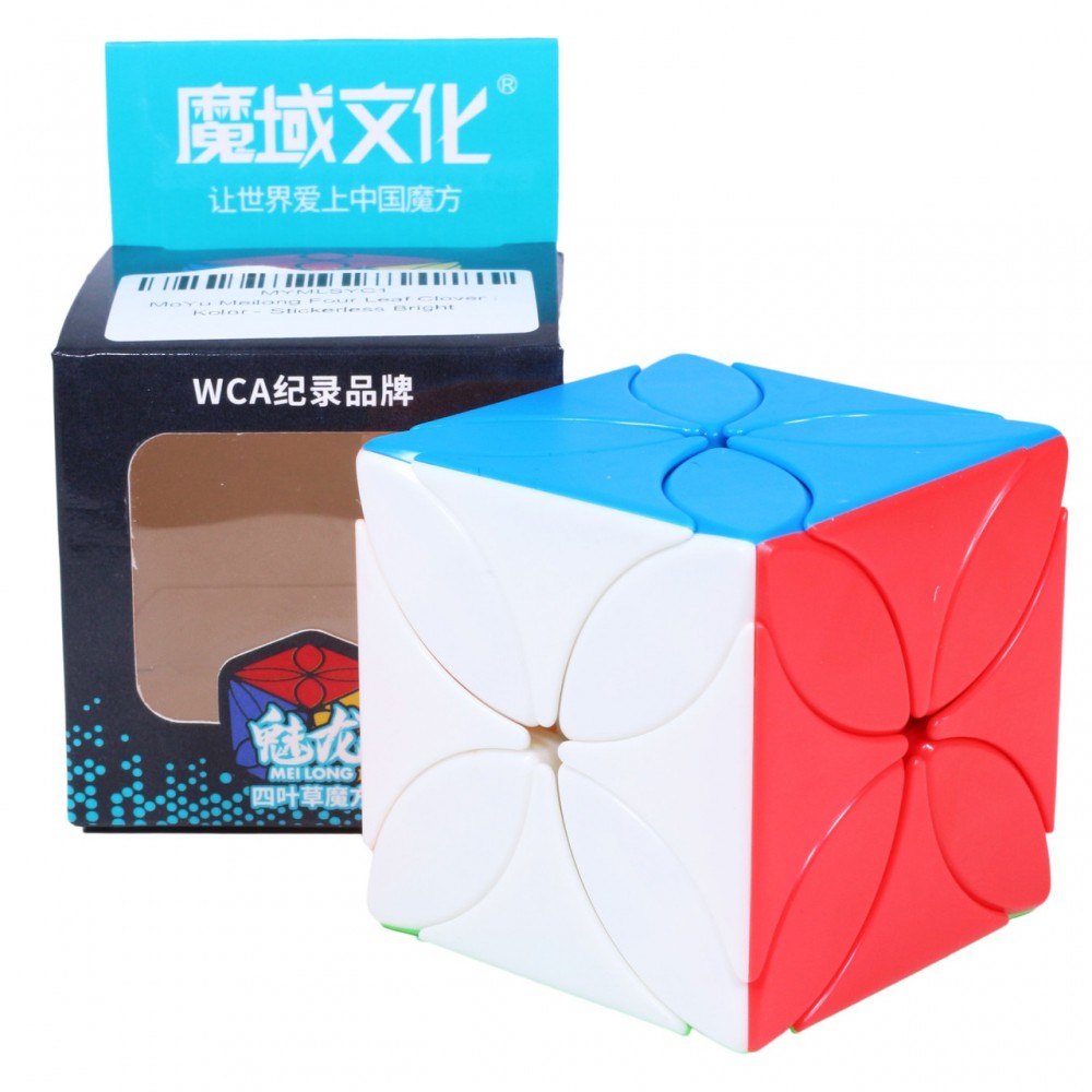 Головоломка Meilong Clover Cube stickerless | Головоломка Клевер МоЮ без наклеек