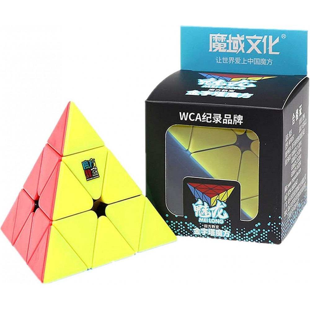 Meilong Pyraminx stickerless | Пірамідка Мейлонг без наліпок