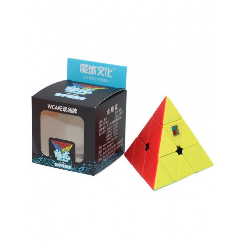 Meilong Pyraminx stickerless | Пірамідка Мейлонг без наліпок