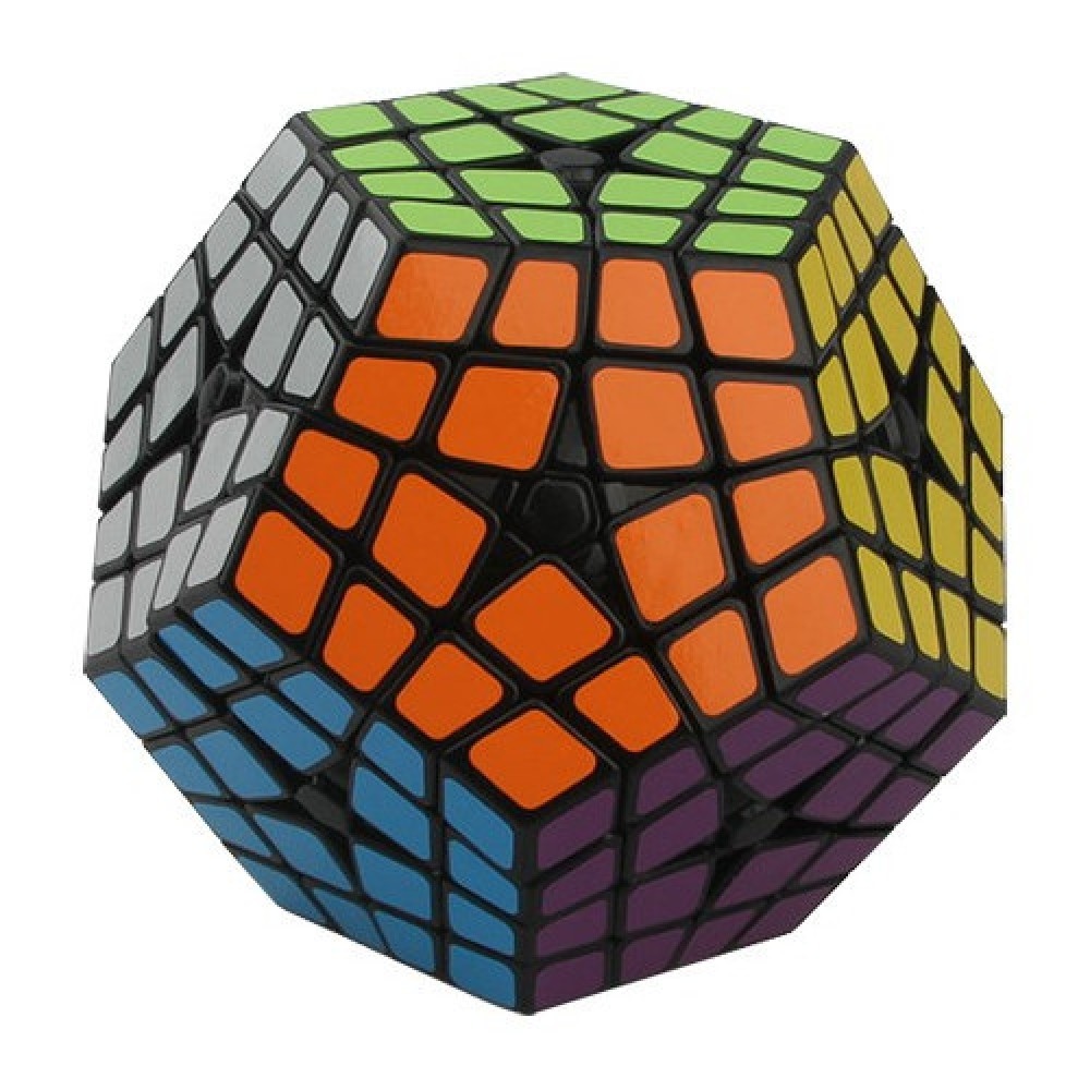 Мегамінкс Киломинкс 4х4 чорний | Megaminx Kilominx 4x4 black