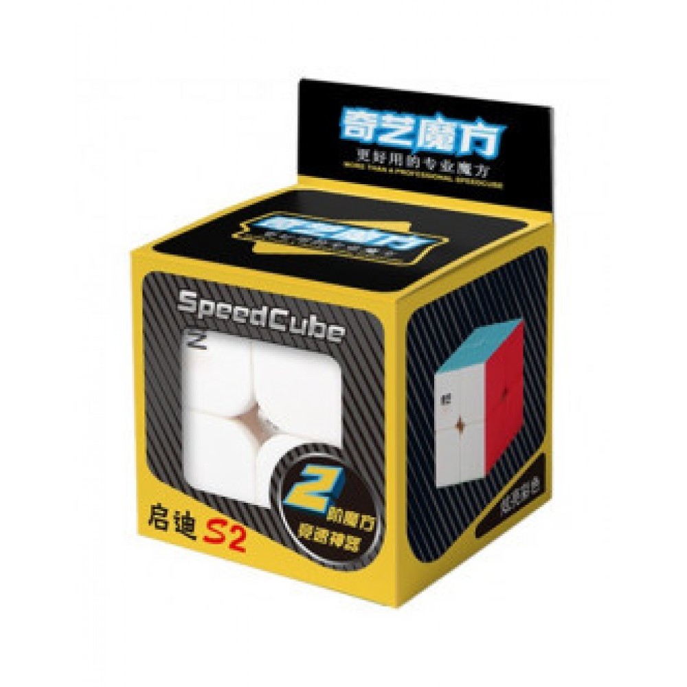 QiYi QiDi S2 2x2 stickerless | Кубик Рубіка 2x2 КиДи S2 без наліпок