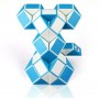 QiYi Rubik's Snake 48 pcs blue | Змійка Рубіка 48 елементів блакитна