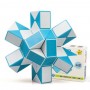 QiYi Rubik's Snake 48 pcs blue | Змійка Рубіка 48 елементів блакитна