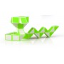QiYi Rubik's Snake 48 pcs green | Змійка Рубіка 48 елементів зелена