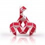 QiYi Rubik's Snake 60 pcs red | Змейка Рубика 60 элементов красная