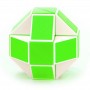QiYi Rubik's Snake 60 pcs green | Змейка Рубика 60 элементов зелёная