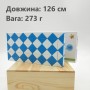 QiYi Rubik's Snake 72 pcs blue | Змейка Рубика 72 элементов голубая