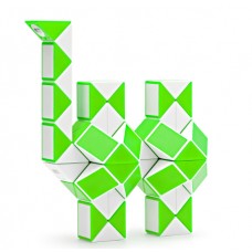 QiYi Rubik's Snake 72 pcs green | 126 cm | Змейка Рубика 72 элемента | зелёная | 126 см