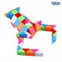 QiYi Rubik's Snake 72 pcs colorful | Змейка Рубика 72 элементов разноцветная