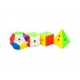 Meilong MoYu Gift Pack stickerless | Подарочный набор головоломок (pyraminx, megaminx, skewb, SQ-1)