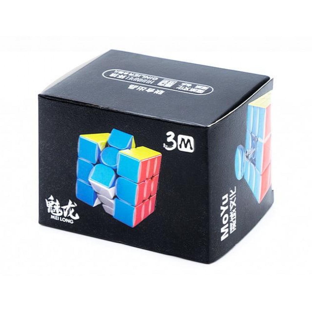 Meilong Magnetic Cube 3x3 | Кубик Рубика 3х3 магнитный без наклеек
