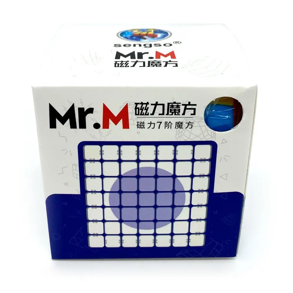 ShengShou Mr M 7x7 stickerless | Кубик Рубика 7х7 магнитный без наклеек