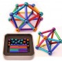 Магнитный конструктор 63 детали New Neo Cube color  | Новый Нео Куб цветной