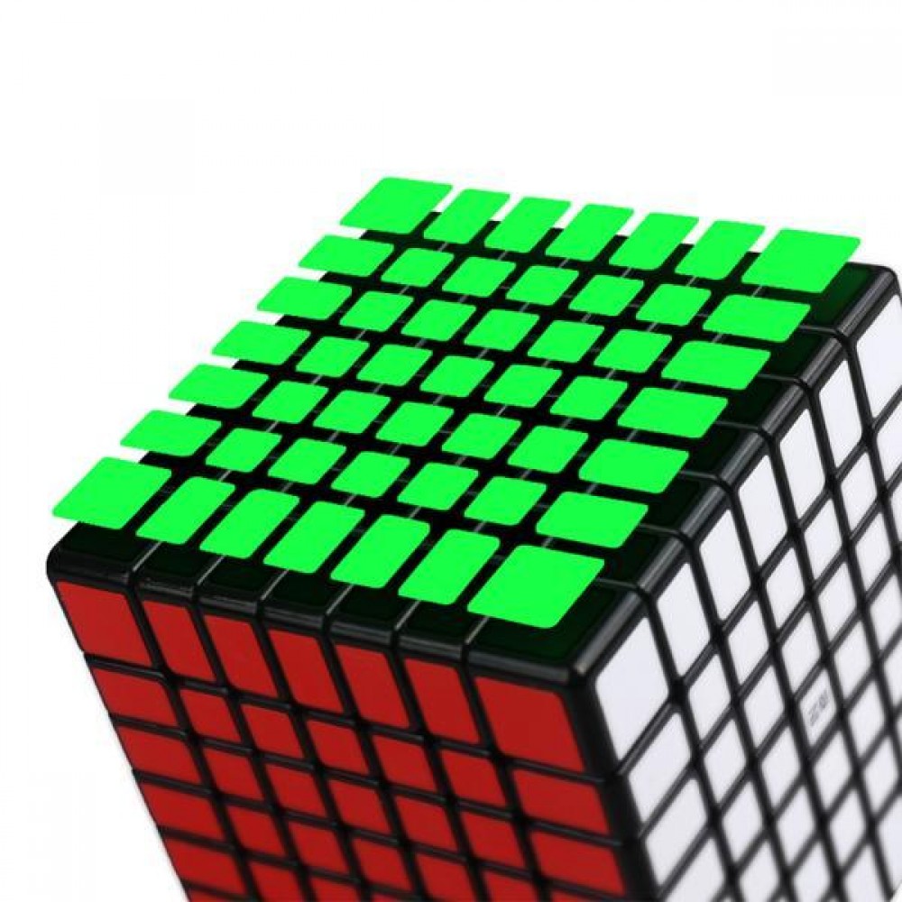 QiYi QiXing W 7x7 black | Кубик Рубика 7x7 КиЙи с наклейками