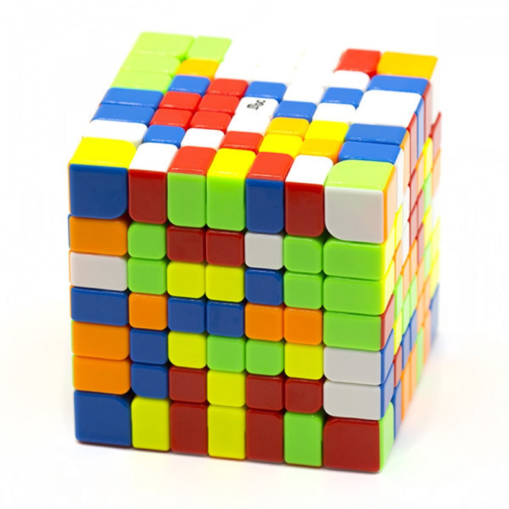 YJ MGC 7x7 magnetic stickerless | Кубік Рубіка 7x7 Юджи магнітний