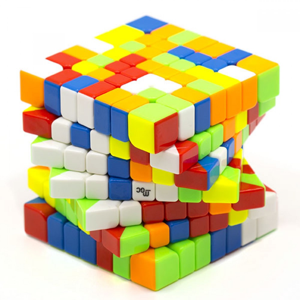 YJ MGC 7x7 magnetic stickerless | Кубік Рубіка 7x7 Юджи магнітний
