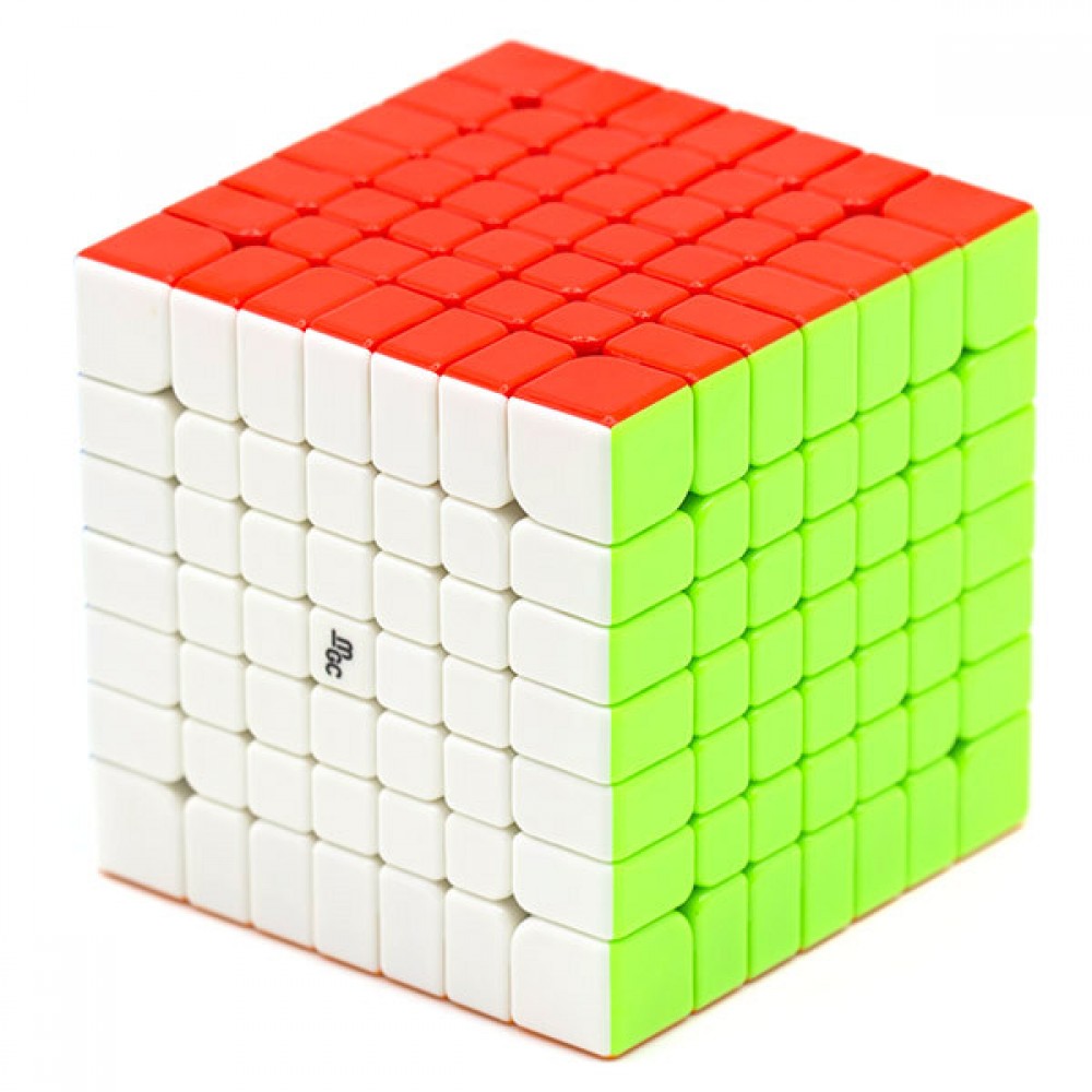 YJ MGC 7x7 magnetic stickerless | Кубік Рубіка 7x7 Юджи магнітний