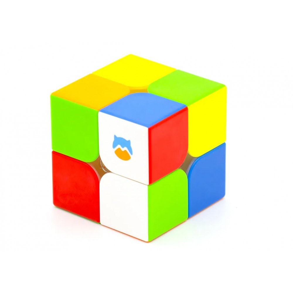 GAN Monster Go 2x2 stickerless | Кубик Рубика 2х2 MG без наклеек