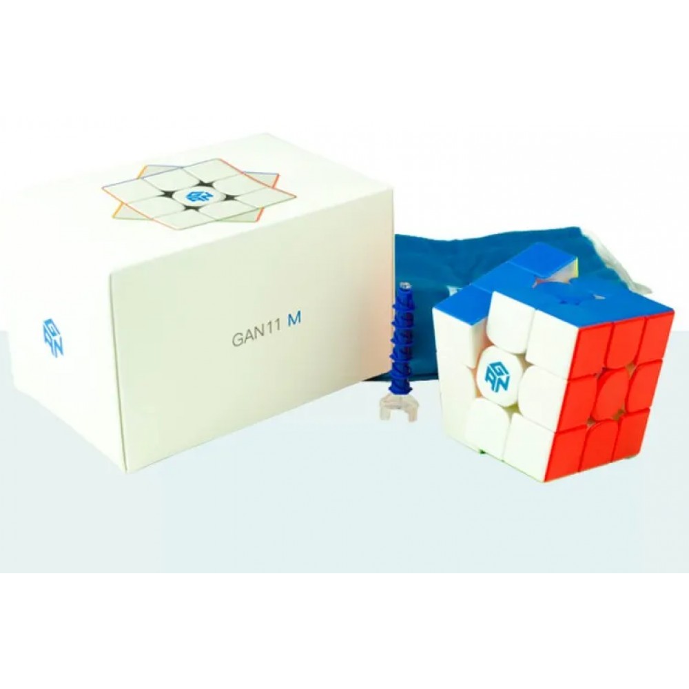 GAN 11 M stickerless | Кубик Рубика ГАН 11 М 3х3 без наклеек